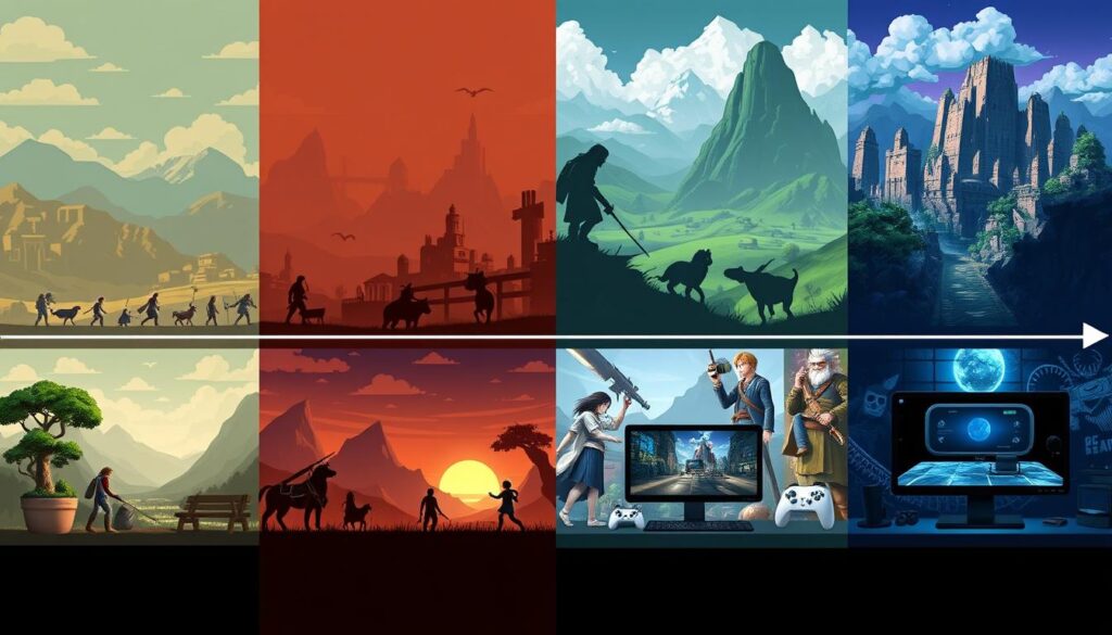 Evolution of game storytelling Evolution of game storytelling
