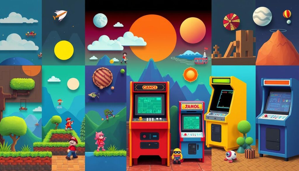 Retro game design principles