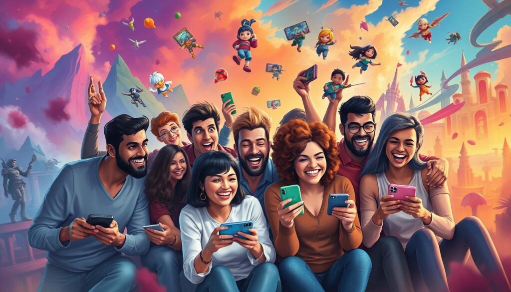 Mobile gaming communities