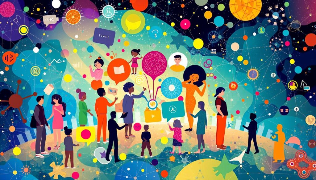 Online social dynamics in digital communities