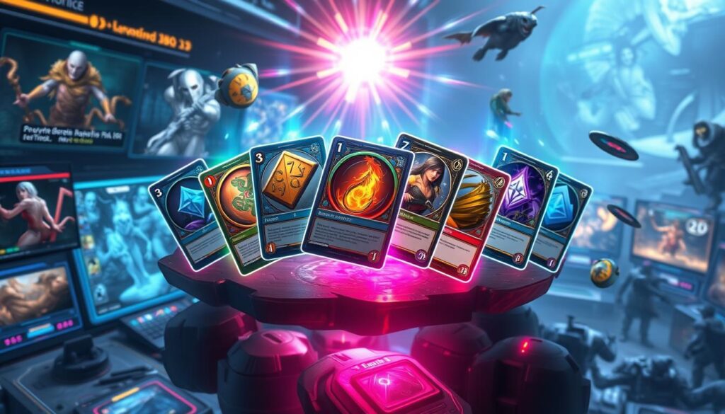 Popular digital card games